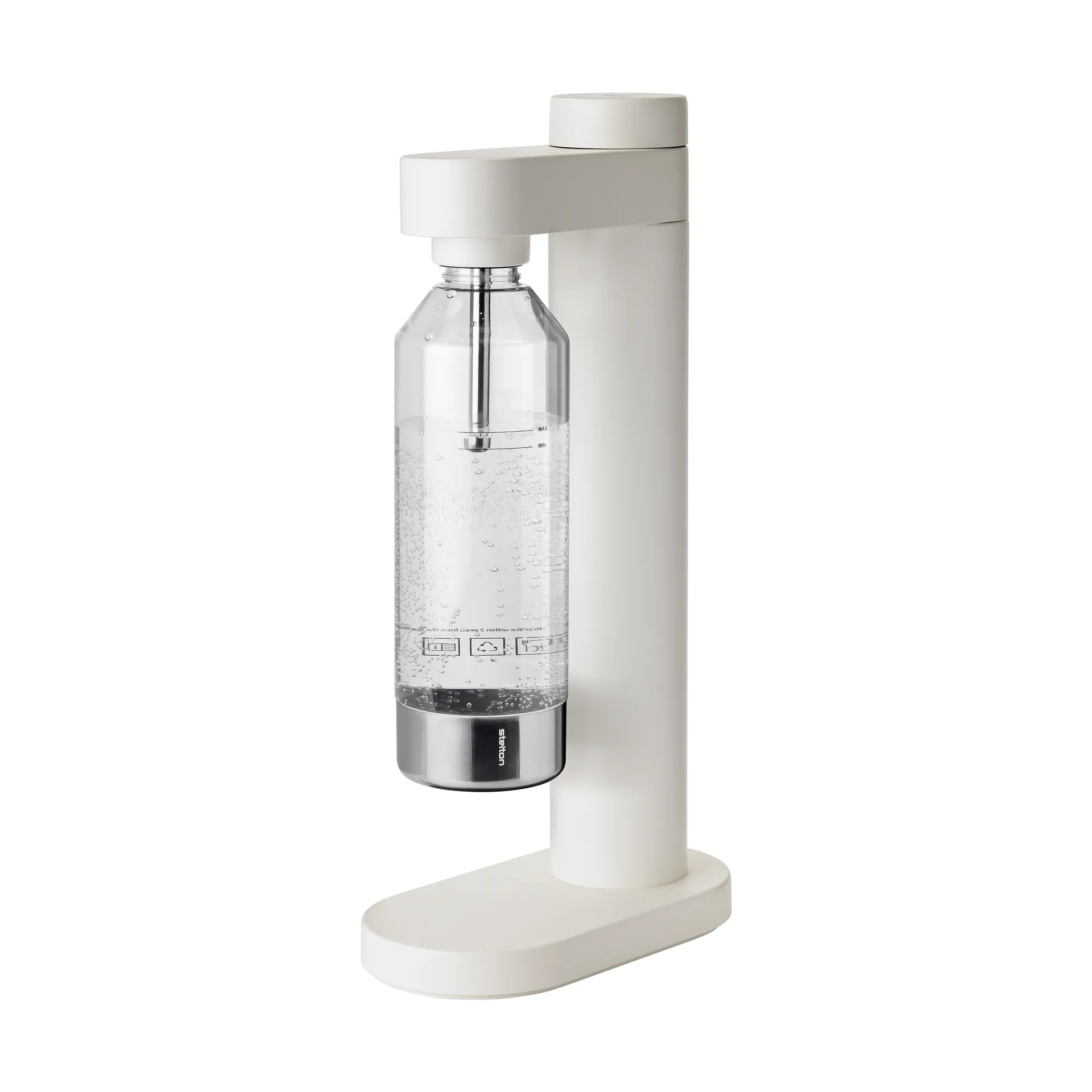 Brus bruiswatermachine, Soft white Stelton