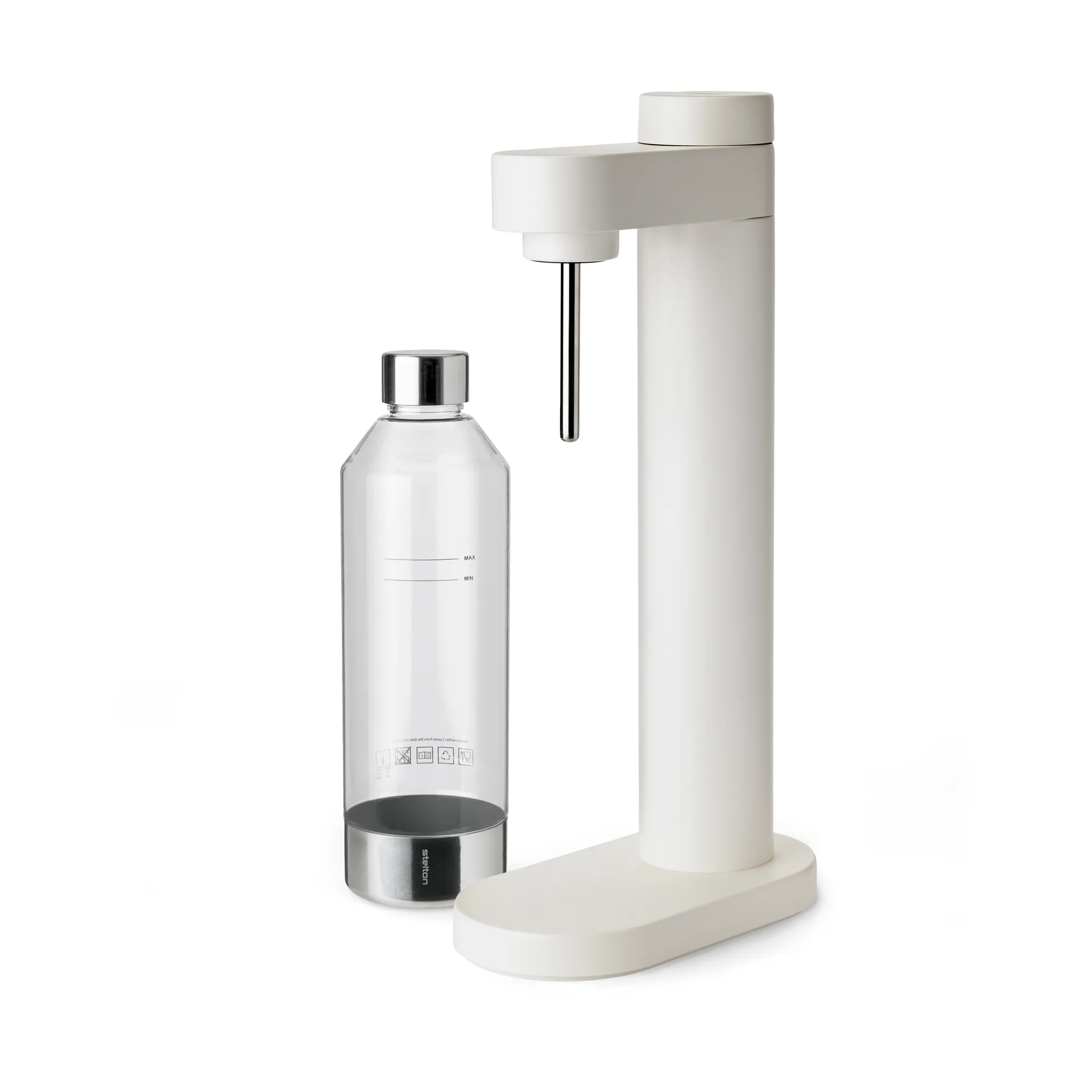 Brus bruiswatermachine, Soft white Stelton