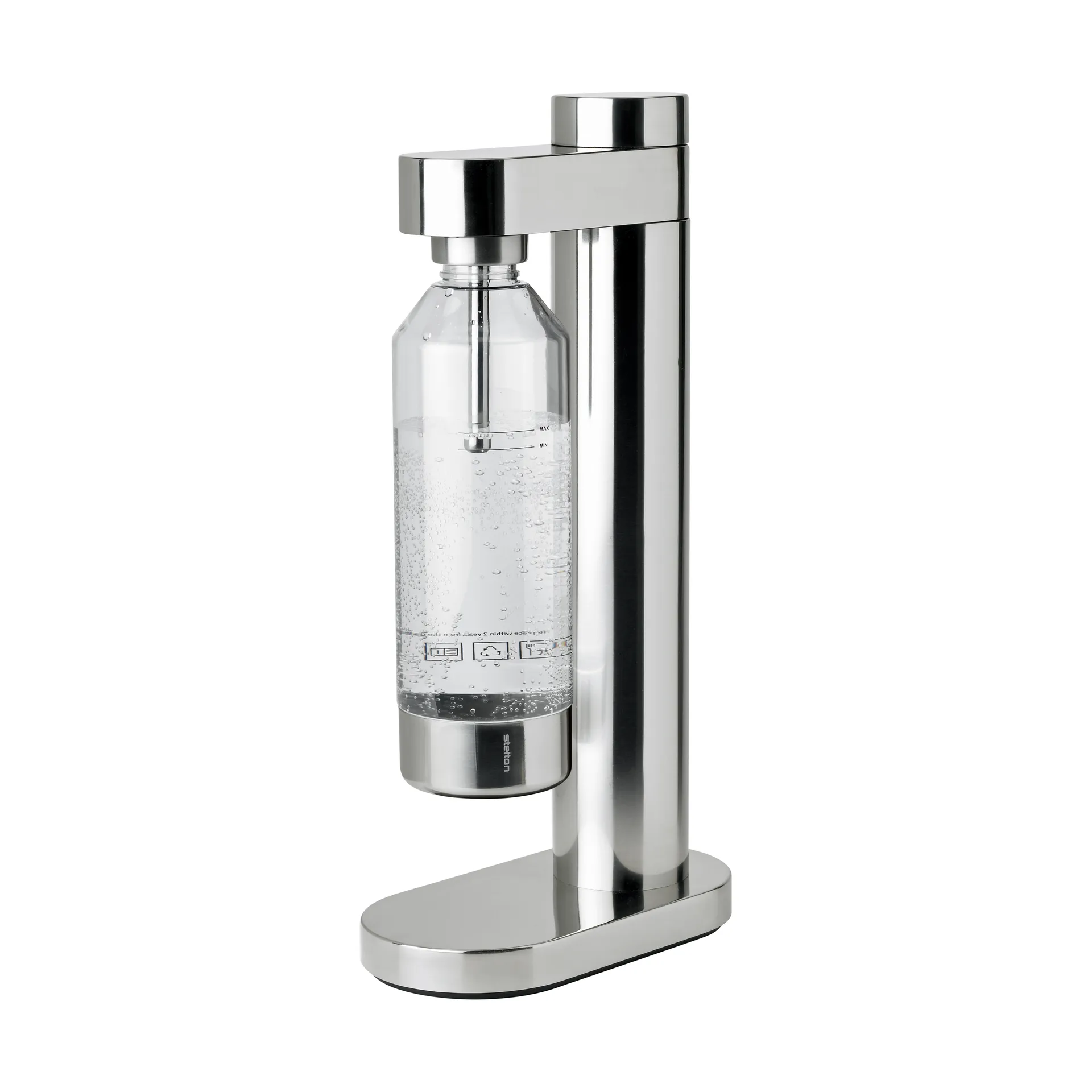 Brus bruiswatermachine, Steel Stelton