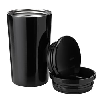 Carrie thermosbeker 0,4 liter - Black - Stelton