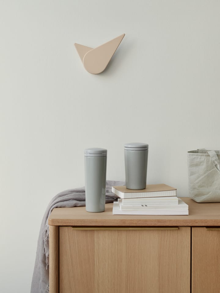 Carrie thermosbeker 0,4 liter, Light grey Stelton