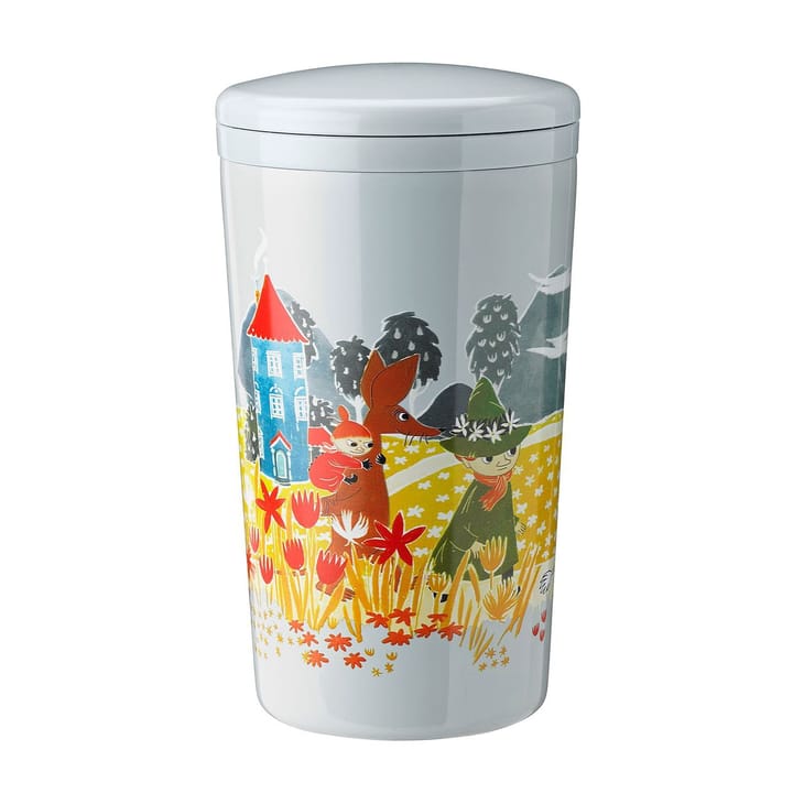 Carrie thermosbeker 0,4 liter - Moomin sky - Stelton