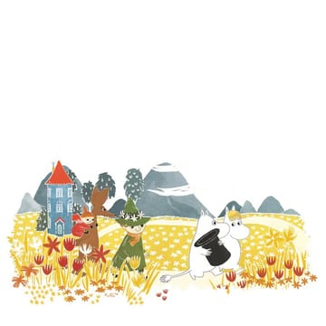Carrie thermosbeker 0,4 liter - Moomin sky - Stelton