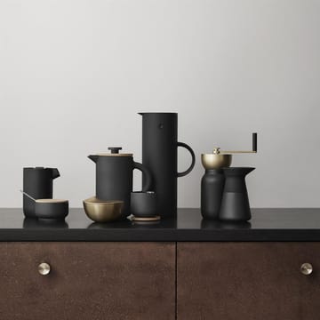 Collar koffiemolen - zwart-messing - Stelton