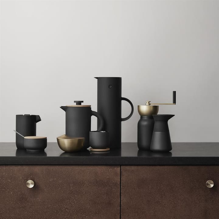 Collar koffiemolen, zwart-messing Stelton