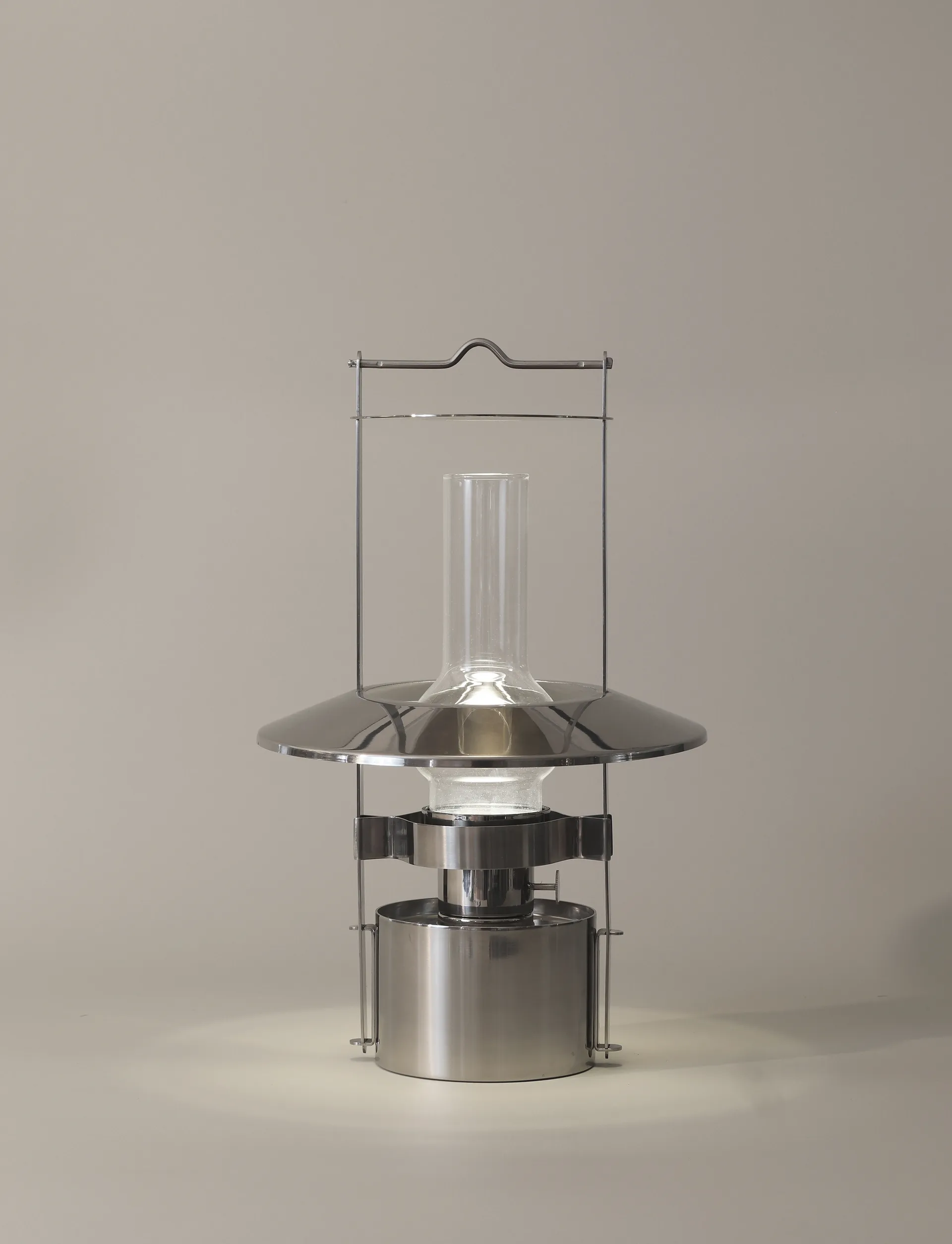 EM draagbare scheepslamp 43 cm., Steel Stelton