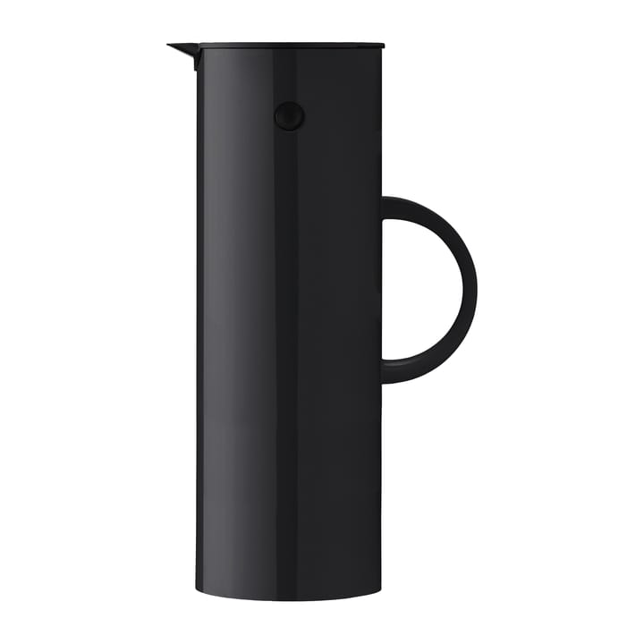 EM77 Stelton thermoskan 1 l. - black shiny (zwart glanzend) - Stelton