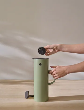 EM77 Stelton thermoskan 1 l. - Soft fern green - Stelton