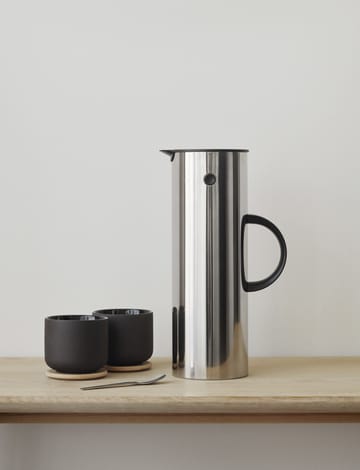 EM77 Stelton thermoskan 1 l. - stainless steel (roestvrij staal) - Stelton