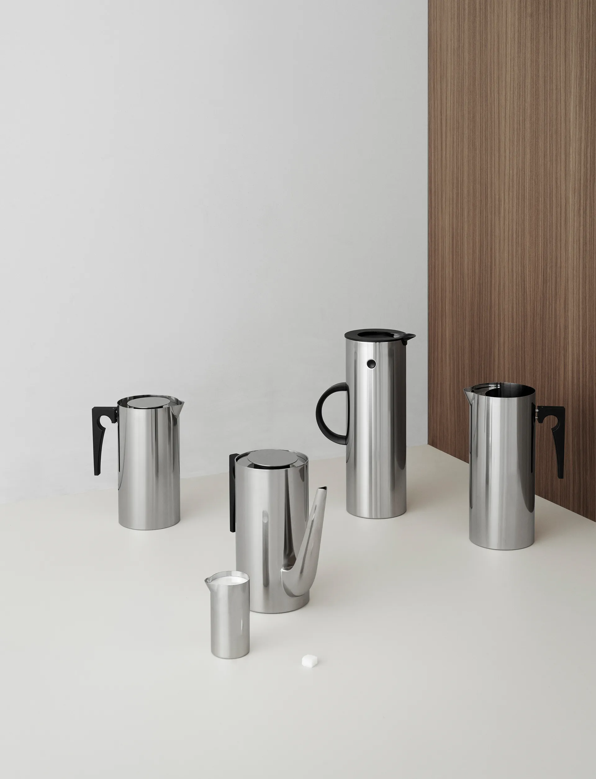 EM77 Stelton thermoskan 1 l., stainless steel (roestvrij staal) Stelton