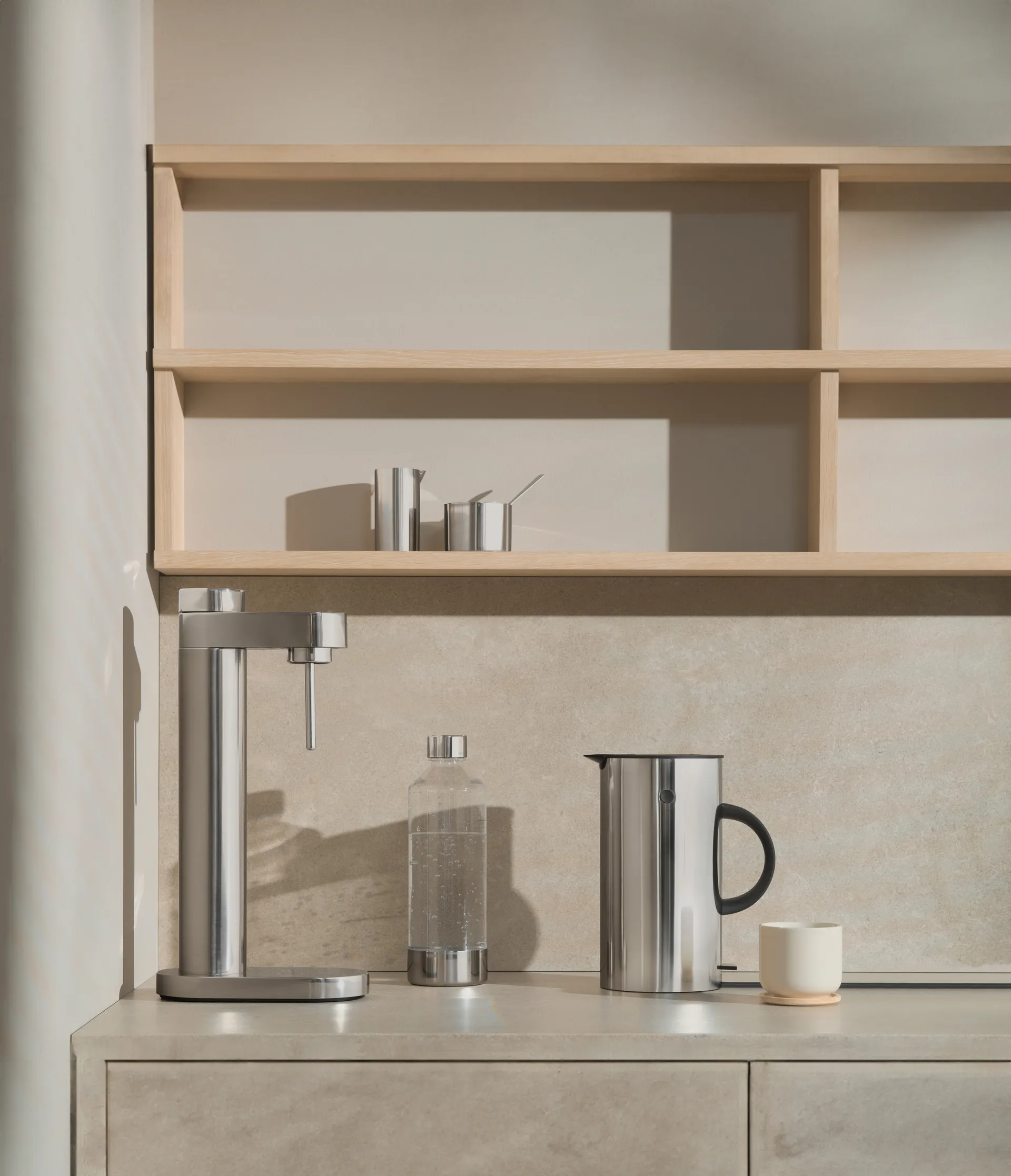 EM77 waterkoker 1,5 L, Staal Stelton
