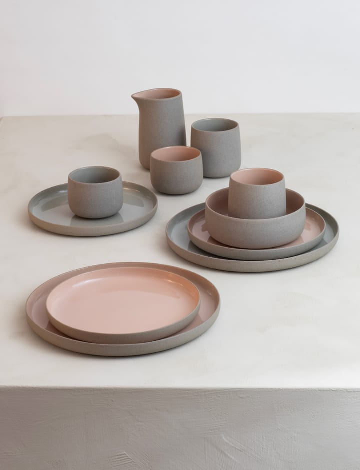 Emma bord Ø24 cm 2-pack, Grey Stelton