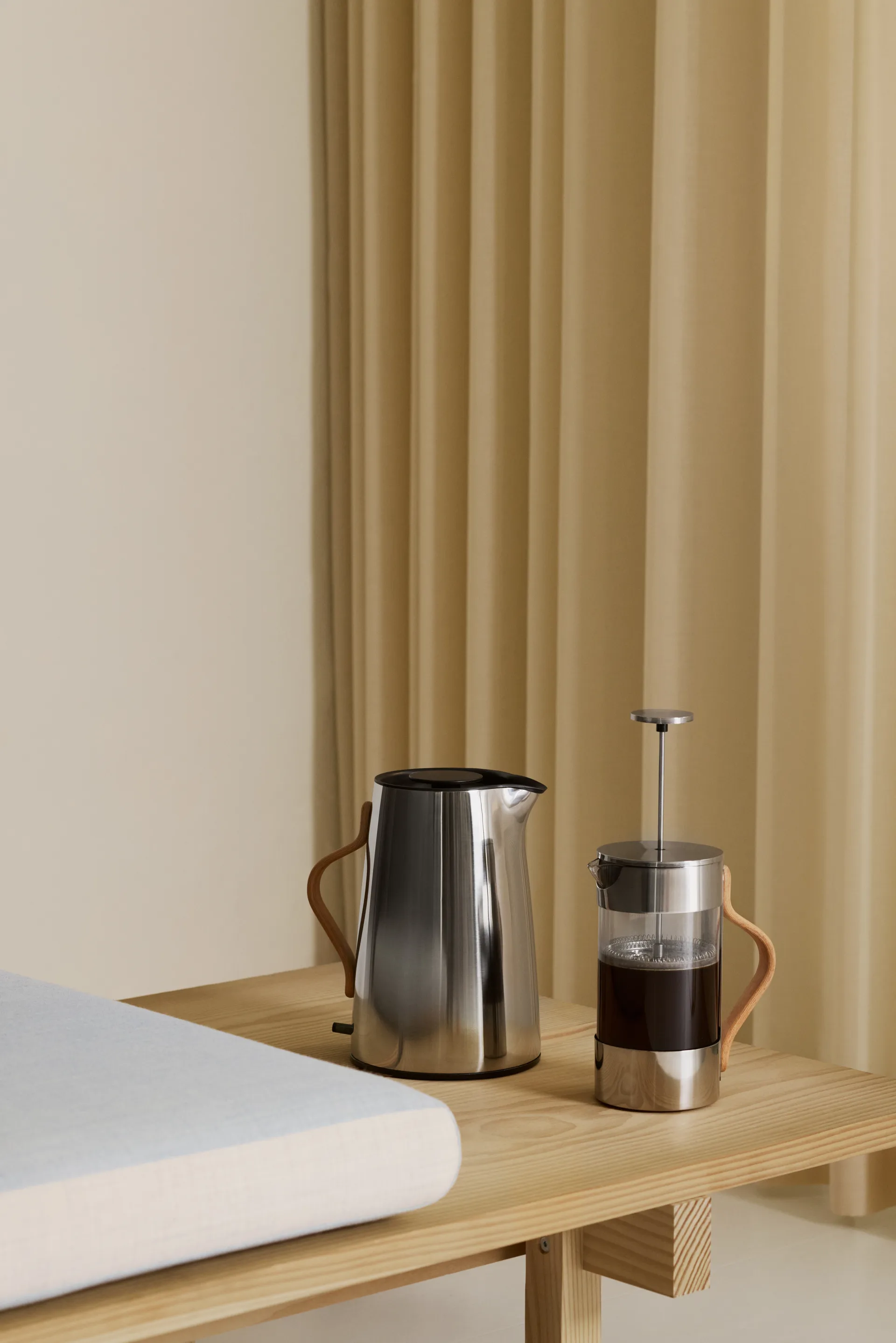 Emma cafetière à piston 1 L, Steel Stelton