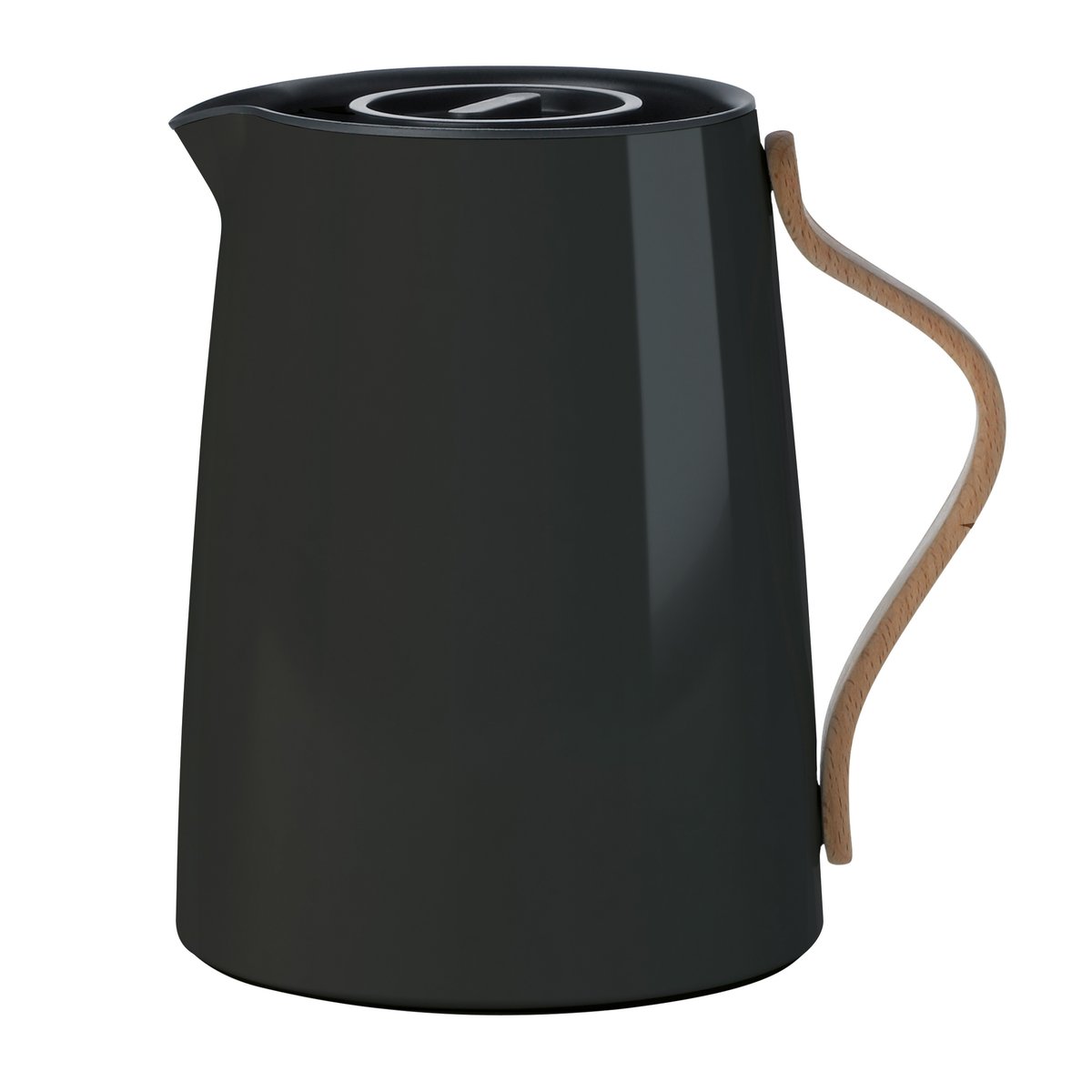 Stelton Emma thee thermoskan Zwart | Scandinavisch Interieur | Thermoskannen | Bruin