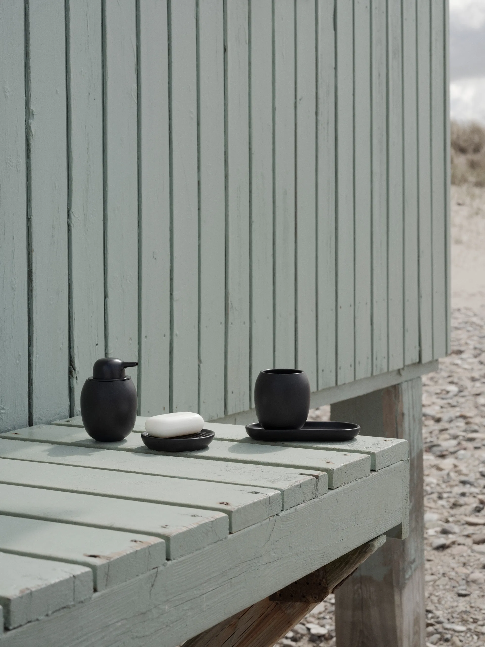 Fjord tandenborstelbeker, Black Stelton