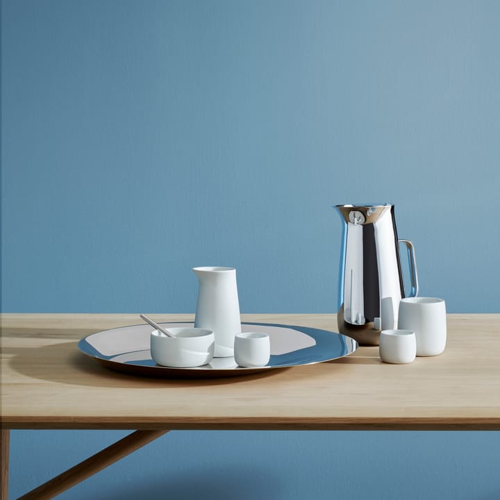 Foster suikerpot, wit Stelton
