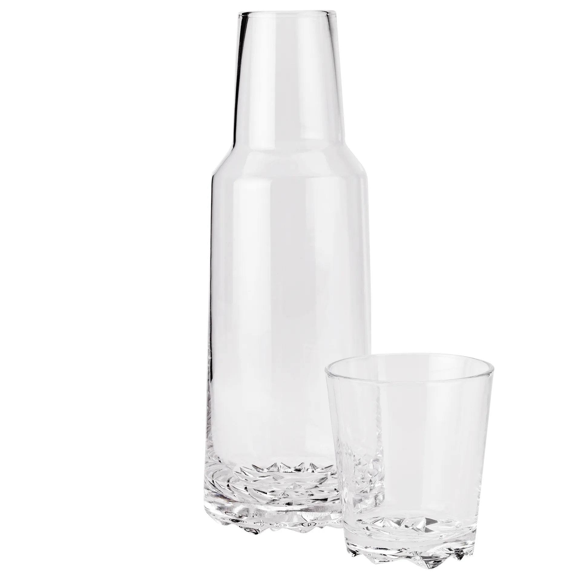 Glacier karaf met glas, Transparant Stelton