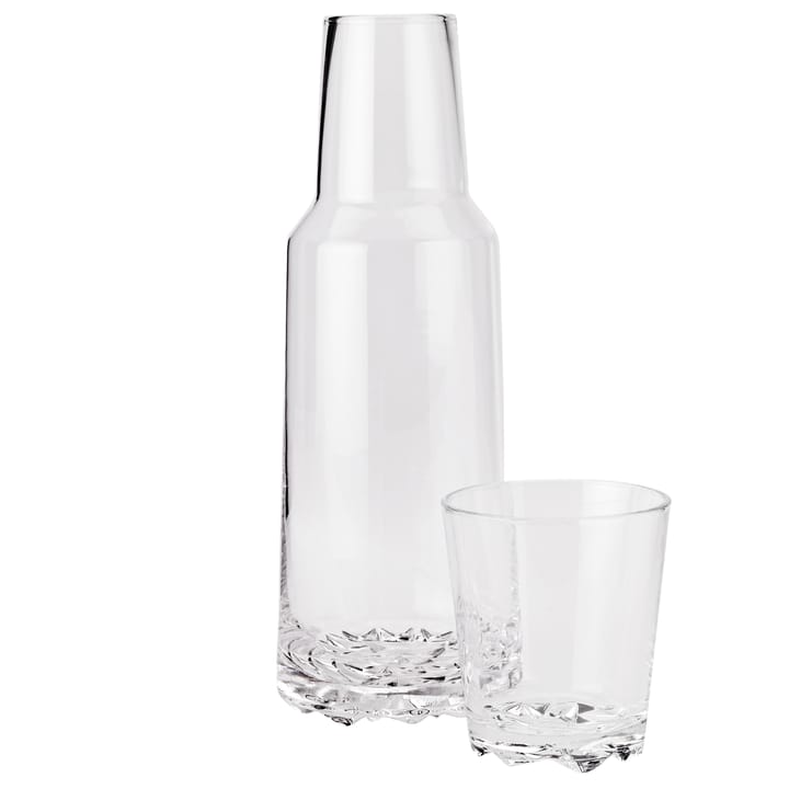 Glacier karaf met glas, Transparant Stelton