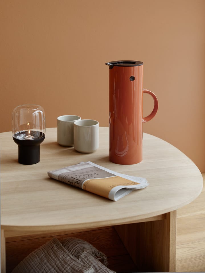 Hoop hurricane waxinelichtjeshouder Ø10 cm, Zwart Stelton