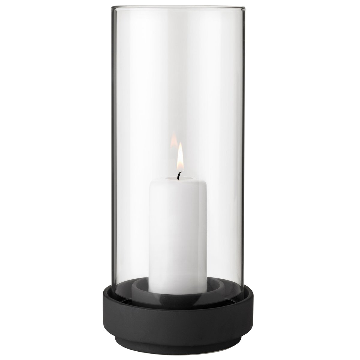 Stelton Hurricane kaarsenhouder zwart Groot