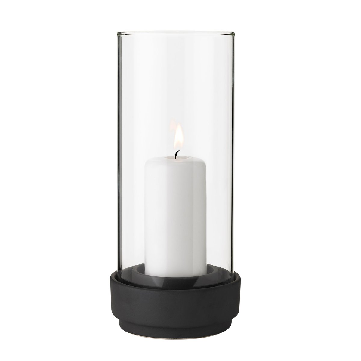 Stelton Hurricane kaarsenhouder zwart Klein