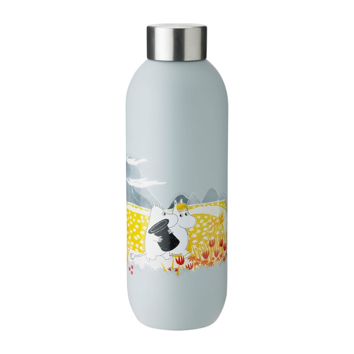 Keep Cool Moomin fles 0,75 l, Soft sky Stelton