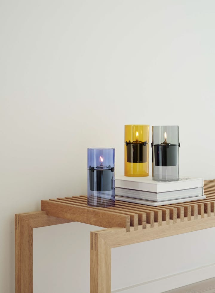 Lucie olielamp 17,5 cm, Amber Stelton