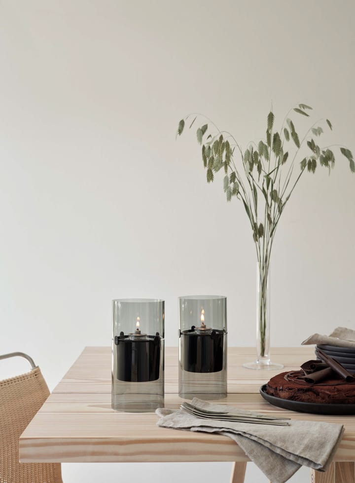 Lucie olielamp 17,5 cm, Smoke Stelton