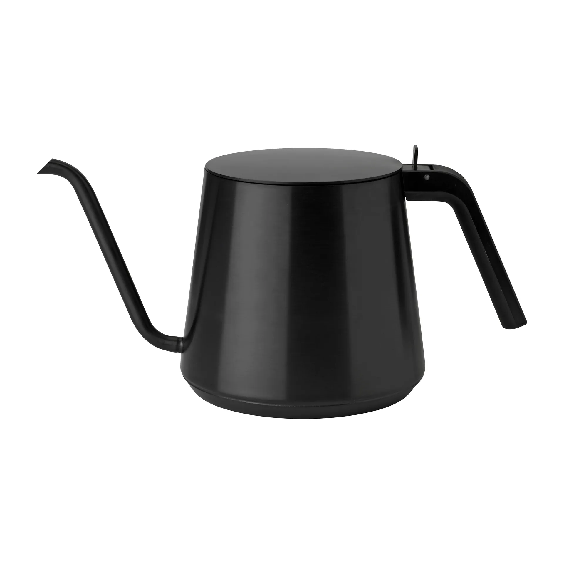 Nohr gooseneck fluitketel 1 l, Black metallic Stelton