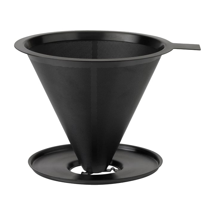 Nohr slow brew fijnmazig koffiefilter - Black metallic - Stelton