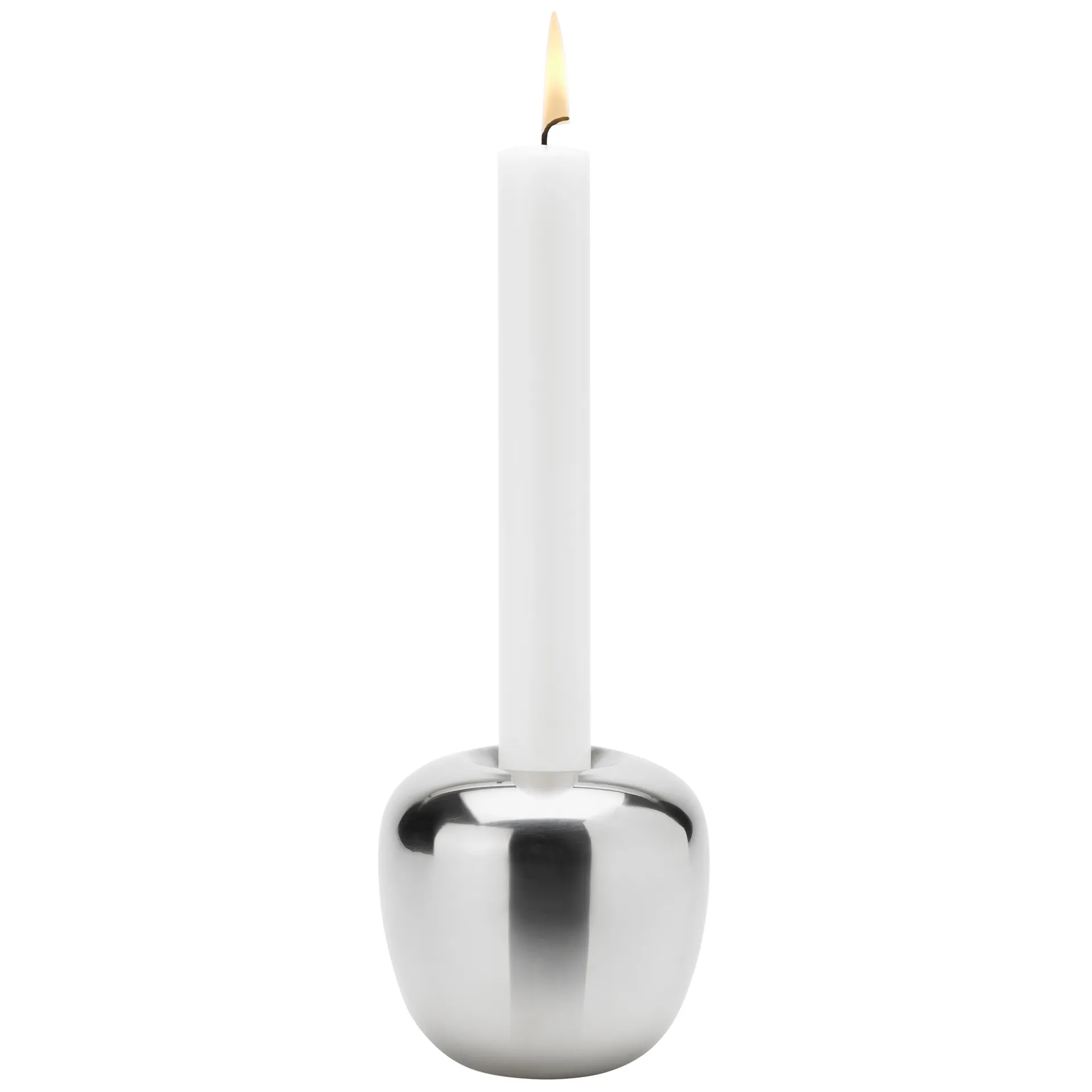 Ora kandelaar roestvrij staal, Groot Stelton