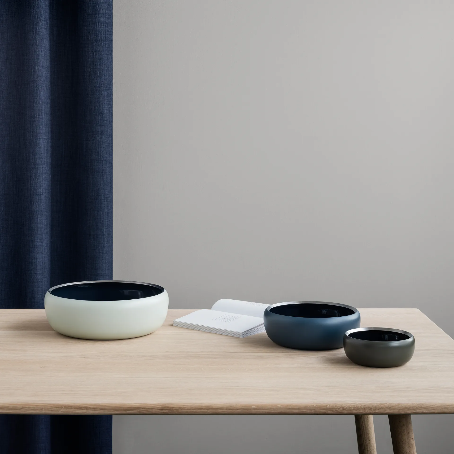 Ora kom Ø22 cm, Midnight blue Stelton