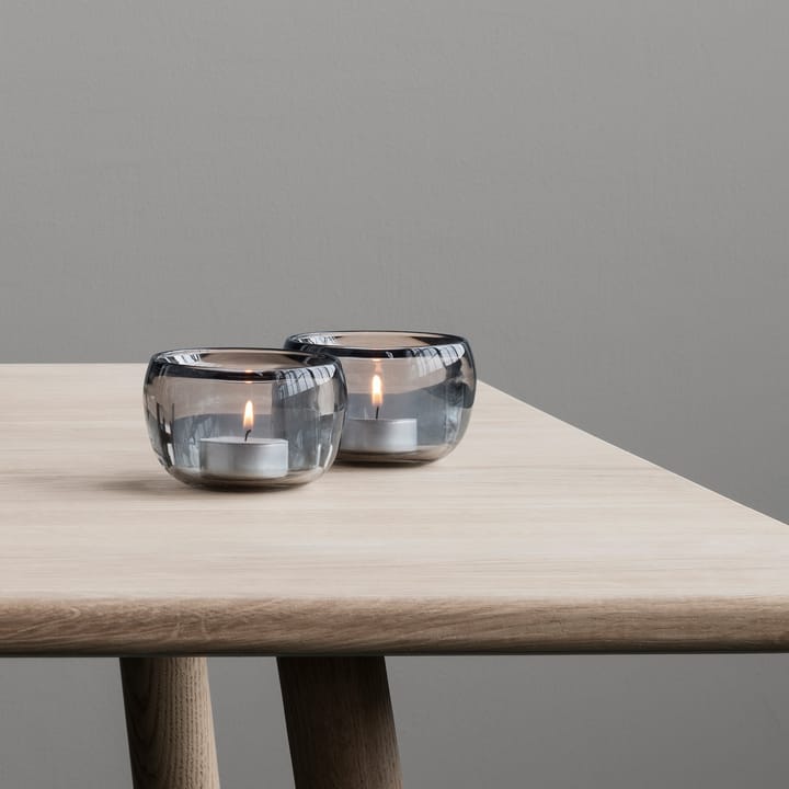 Ora theelichthouder 2-pack, Smoke Stelton