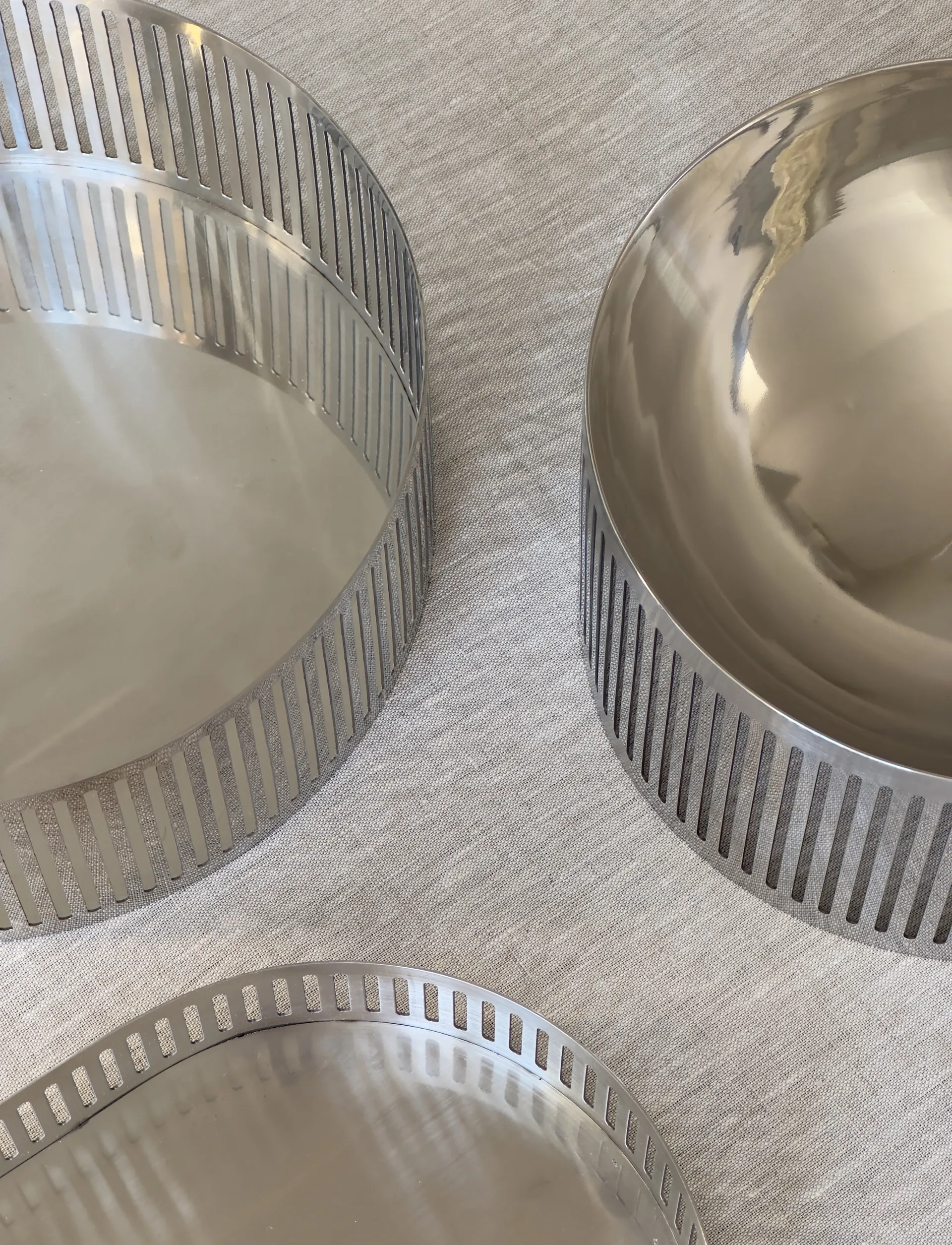 Orlo serveerschaal steel, Ø20 cm Stelton