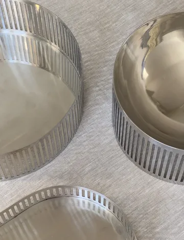 Orlo serveerschaal steel - Ø20 cm - Stelton