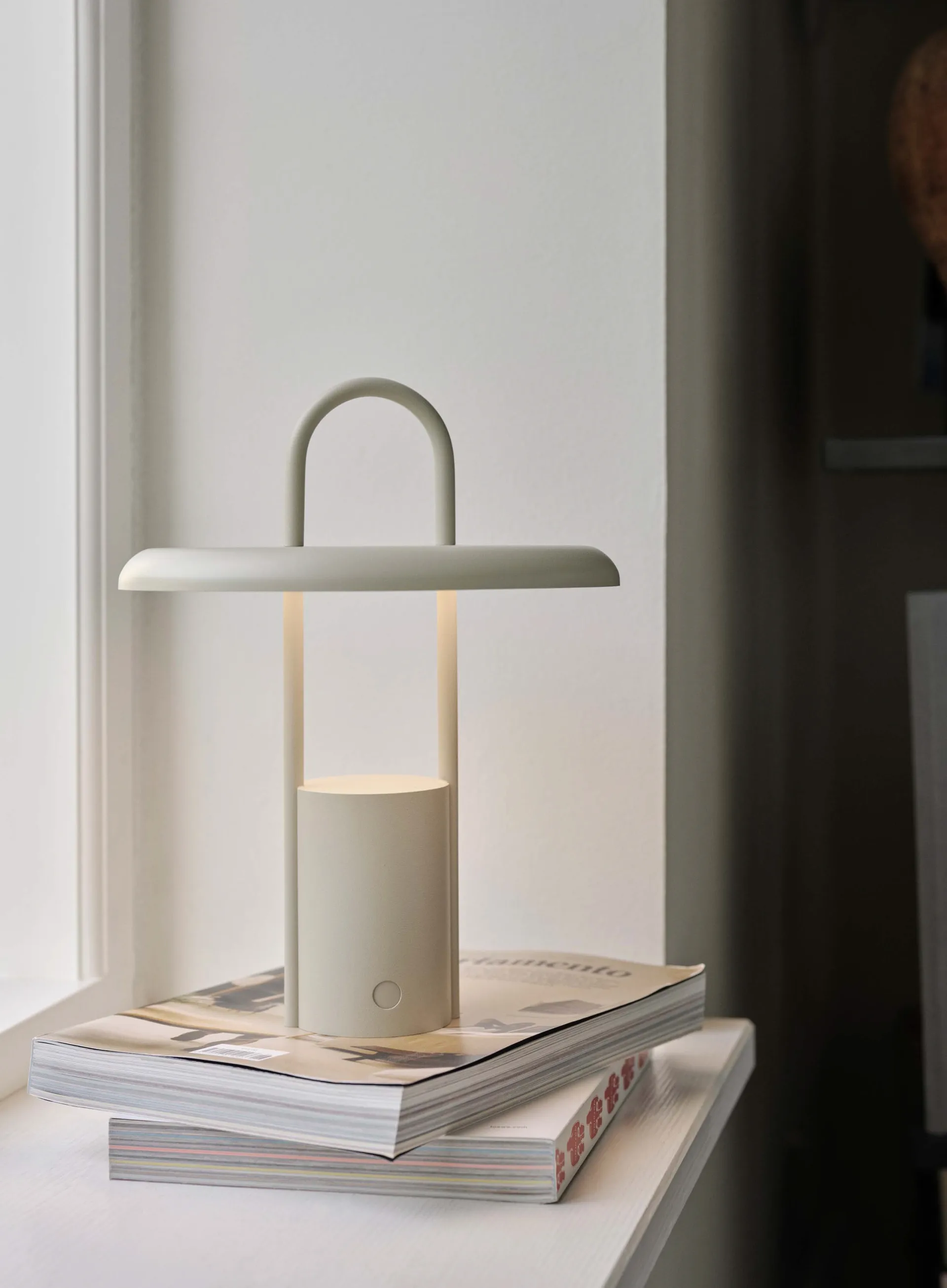 Pier Ledlamp portabel 25 cm, Sand Stelton