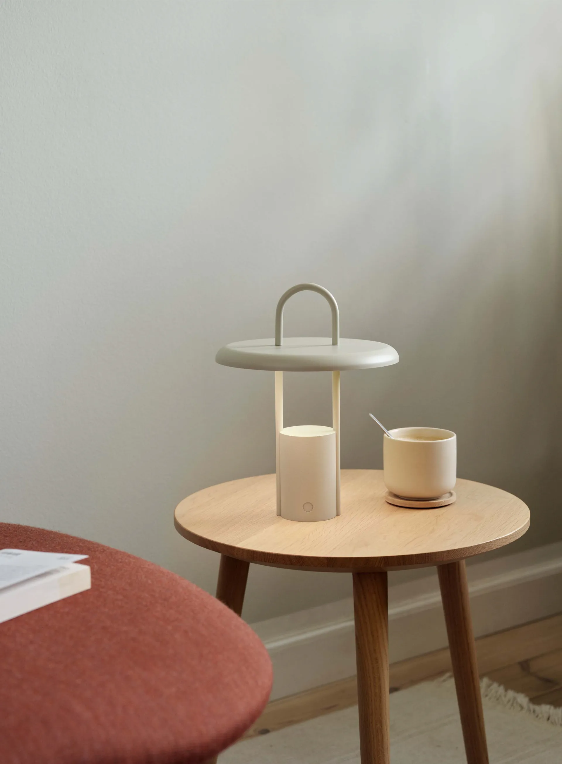 Pier Ledlamp portabel 25 cm, Sand Stelton