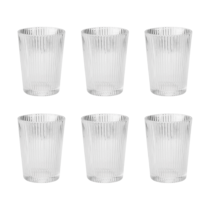 Pilastro drinkglas 15 cl 6-pack - Clear - Stelton