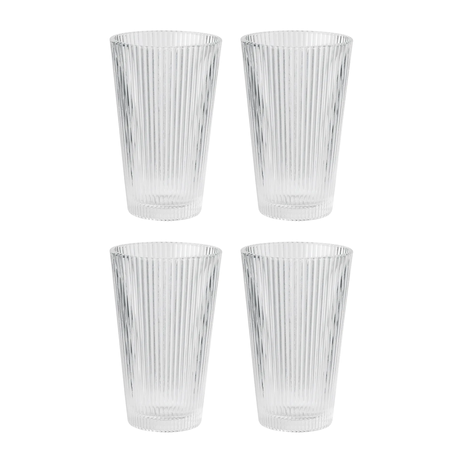 Pilastro drinkglas 35 cl 4-pack, Clear Stelton