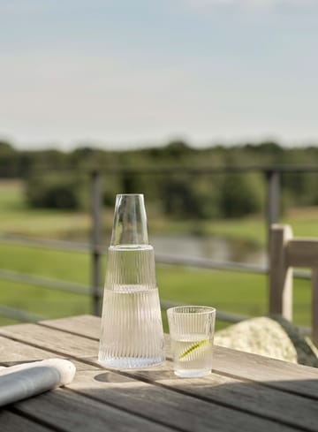 Pilastro karaf met drinkglazen - Clear - Stelton