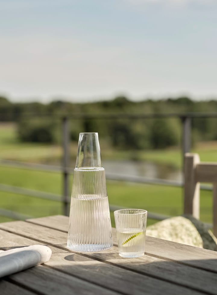 Pilastro karaf met drinkglazen, Clear Stelton