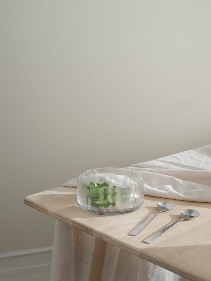 Pilastro serveerschaal Ø21 cm, Clear Stelton