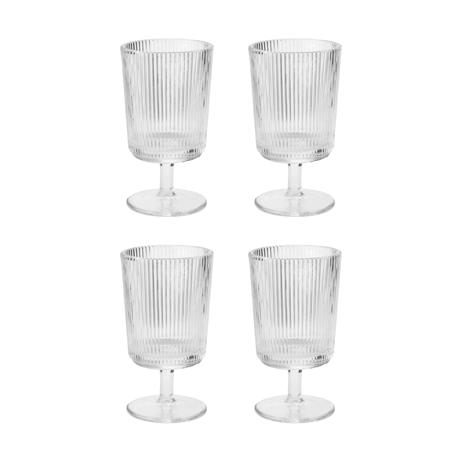 Pilastro wijnglas 18 cl 4-pack, Clear Stelton