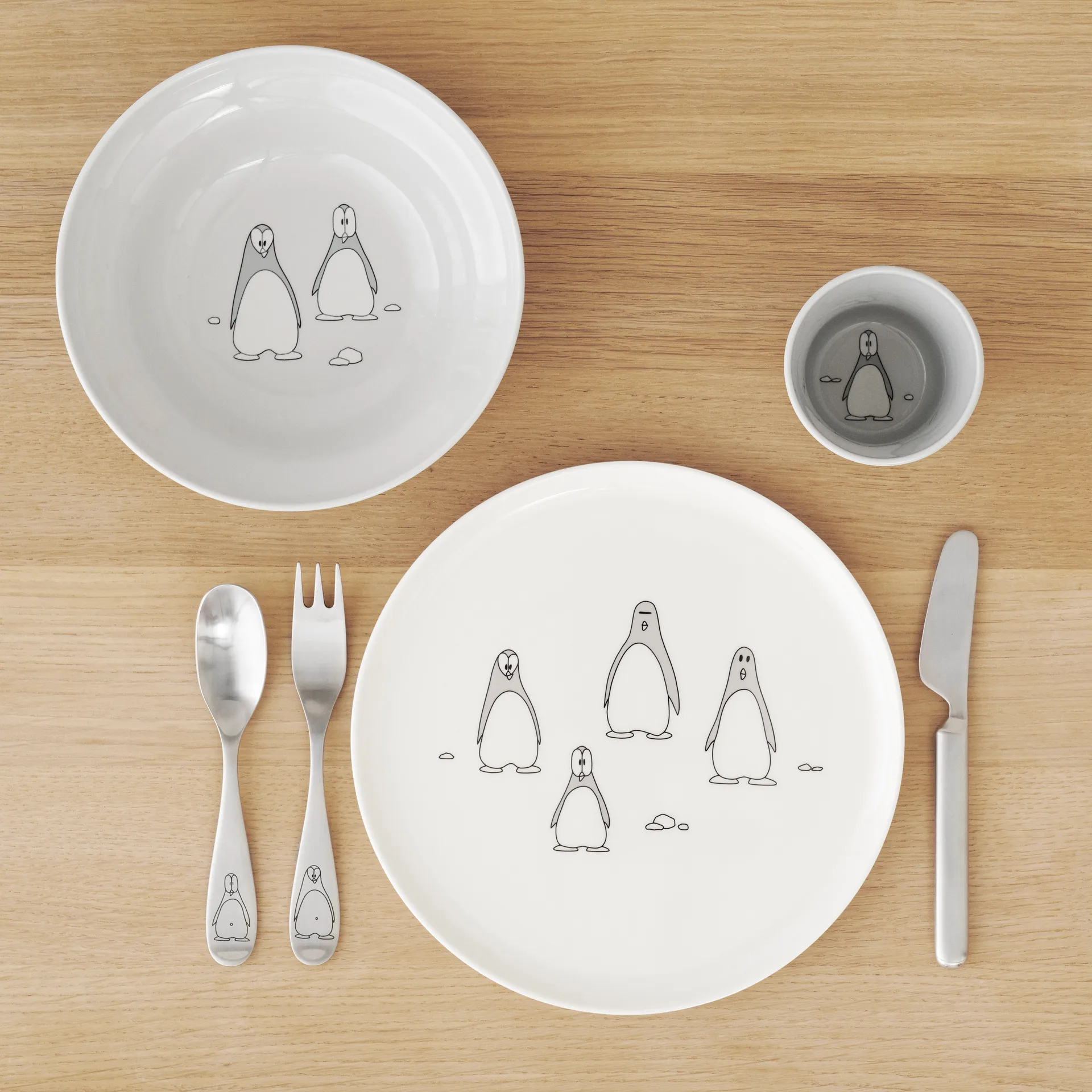 Pingo kinderservies, 3-delig Stelton