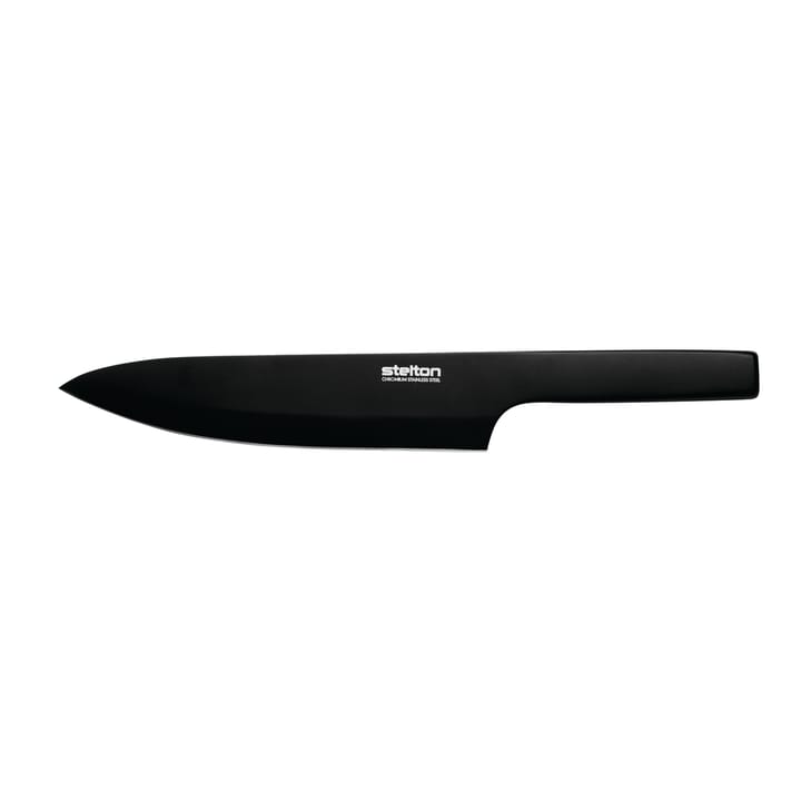 Pure Black messen - groot mes - Stelton