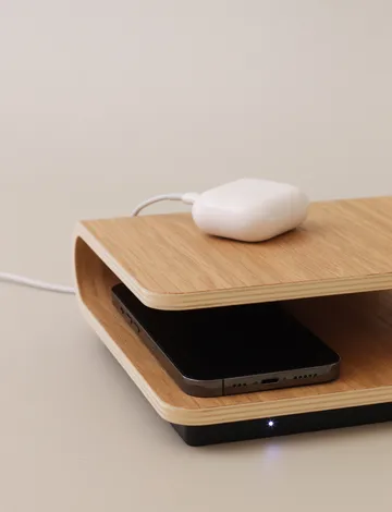 Ro draadloze oplader - Oak - Stelton