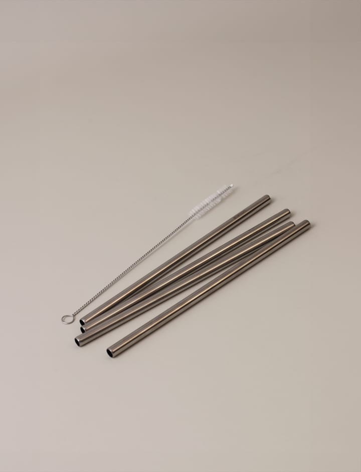 Stelton herbruikbare rietjes 4-pack, Steel Stelton