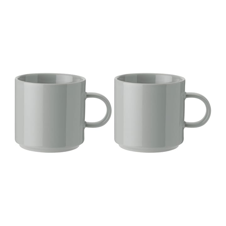 Stelton mok 20 cl 2-pack - Light grey - Stelton