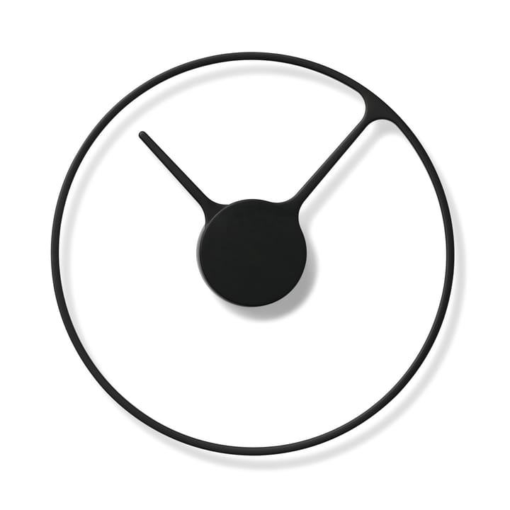 Stelton Time klok Ø 30 cm - zwart - Stelton