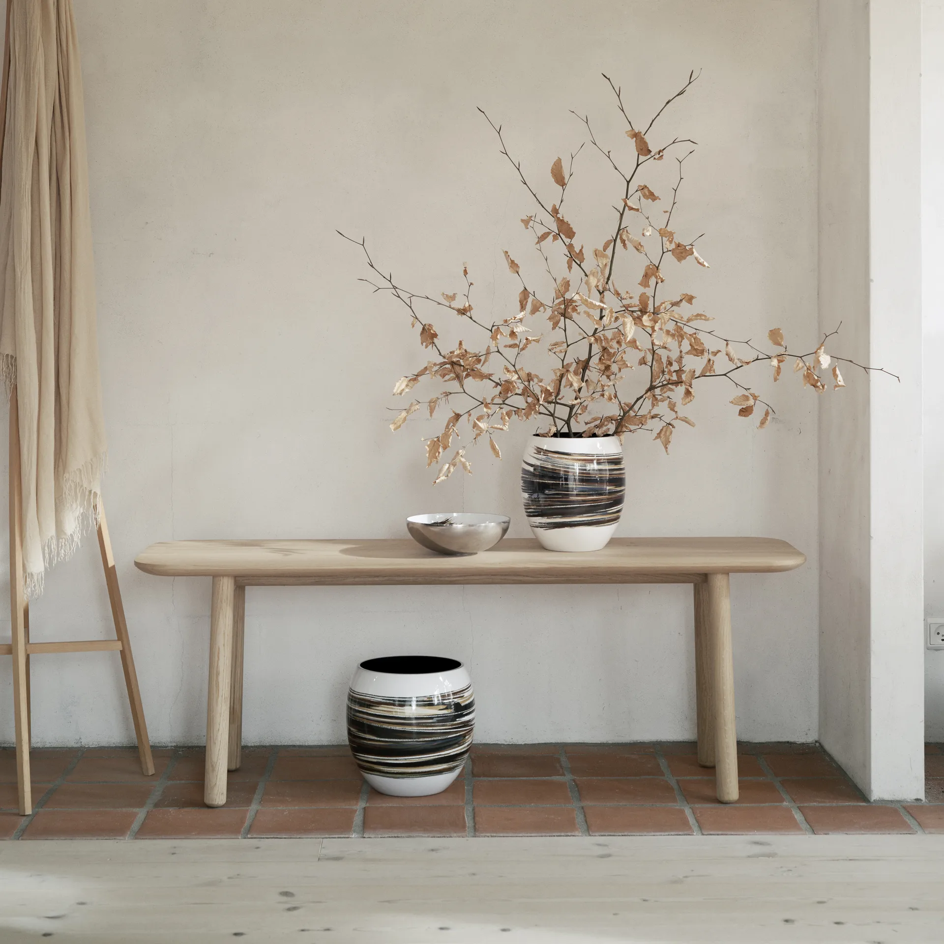 Stockholm Lignum vaas, Ø22,5 cm Stelton